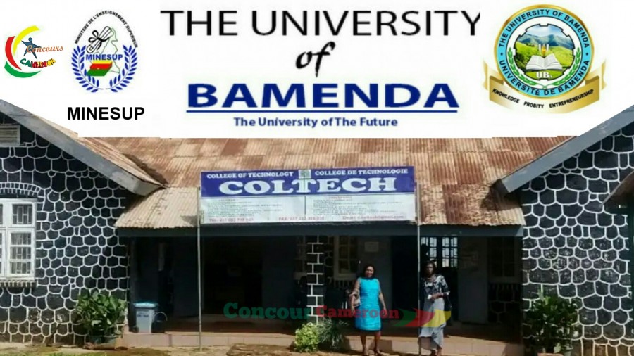 Résultats concours Coltech Bamenda 2023