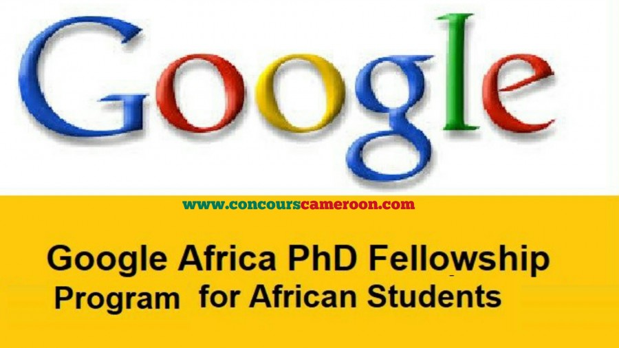 Google Africa PhD Fellowship Program 2020