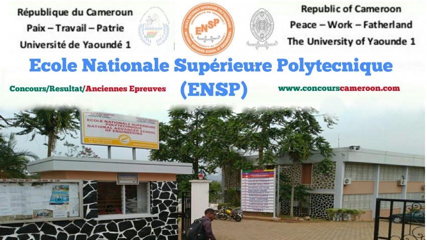 Résultats Ecole Nationale Supérieure Polytechnique (ENSPY) Yaoundé 2020